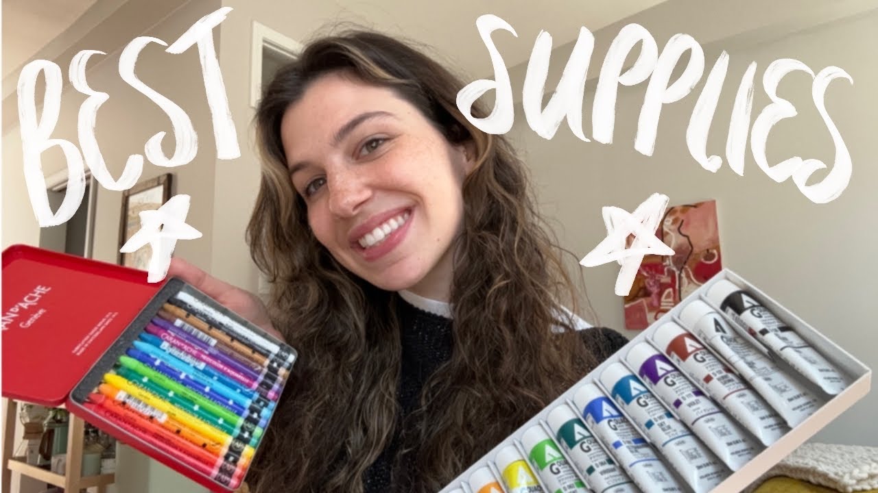 ☆My Favorite Art Supplies☆ | karissabrielle
