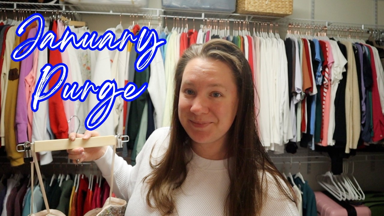 I purged a bunch of stuff in January