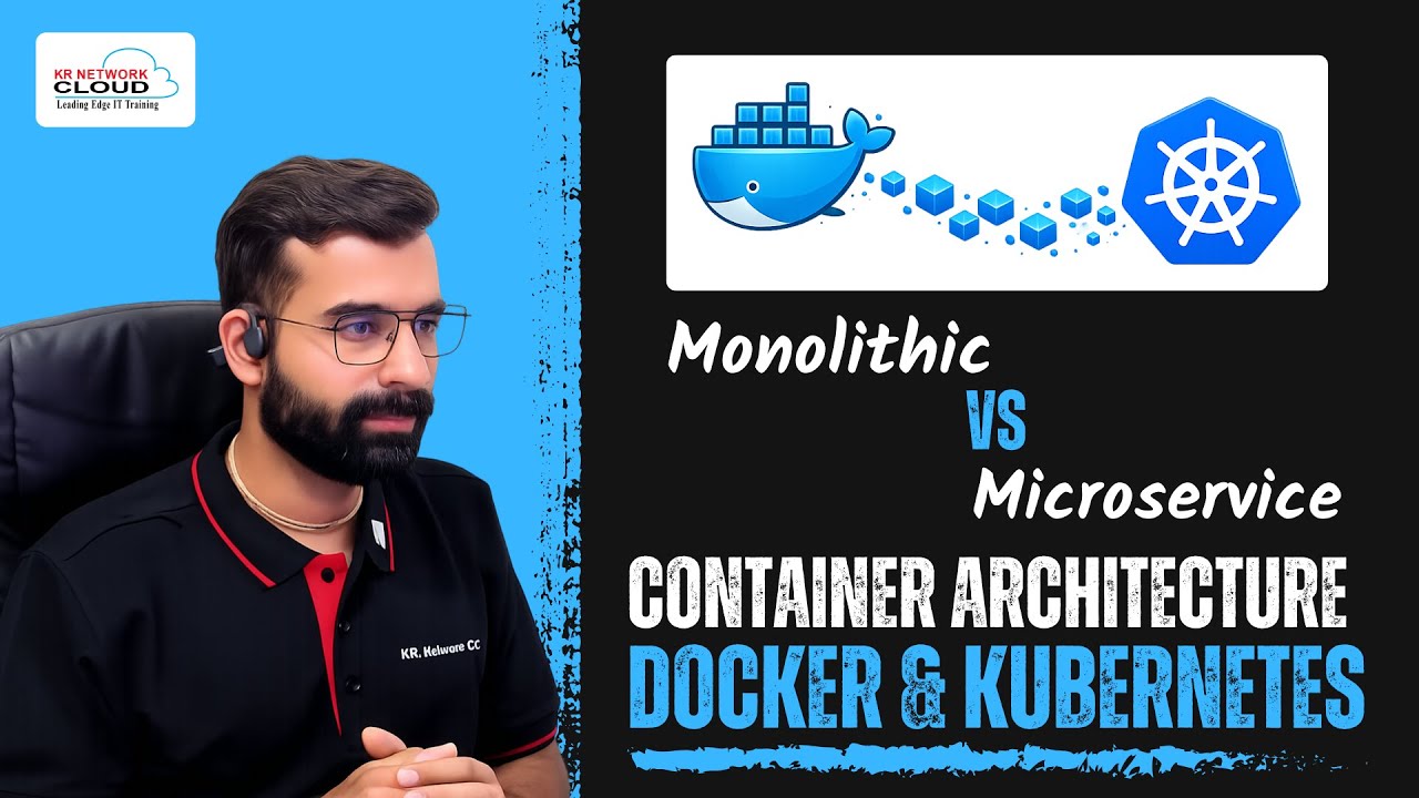 Monolithic VS Microservice | Container Architecture | Docker & Kubernetes Training