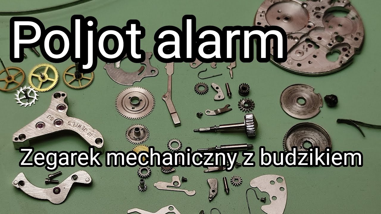 Poljot 2612.1 (Signal) - najpopularniejszy zegarek z budzikiem. Klon A. Schild cal. AS 1475