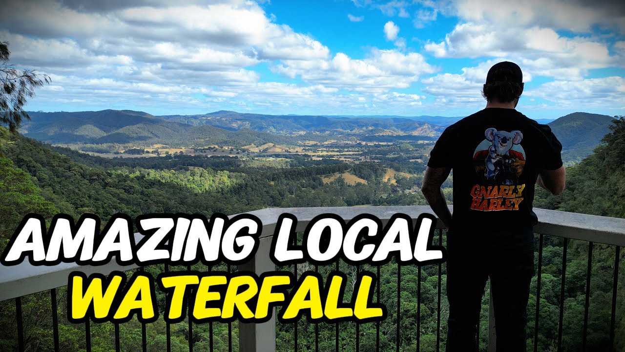 Riding My Harley To Sunshine Coast's Best Waterfall