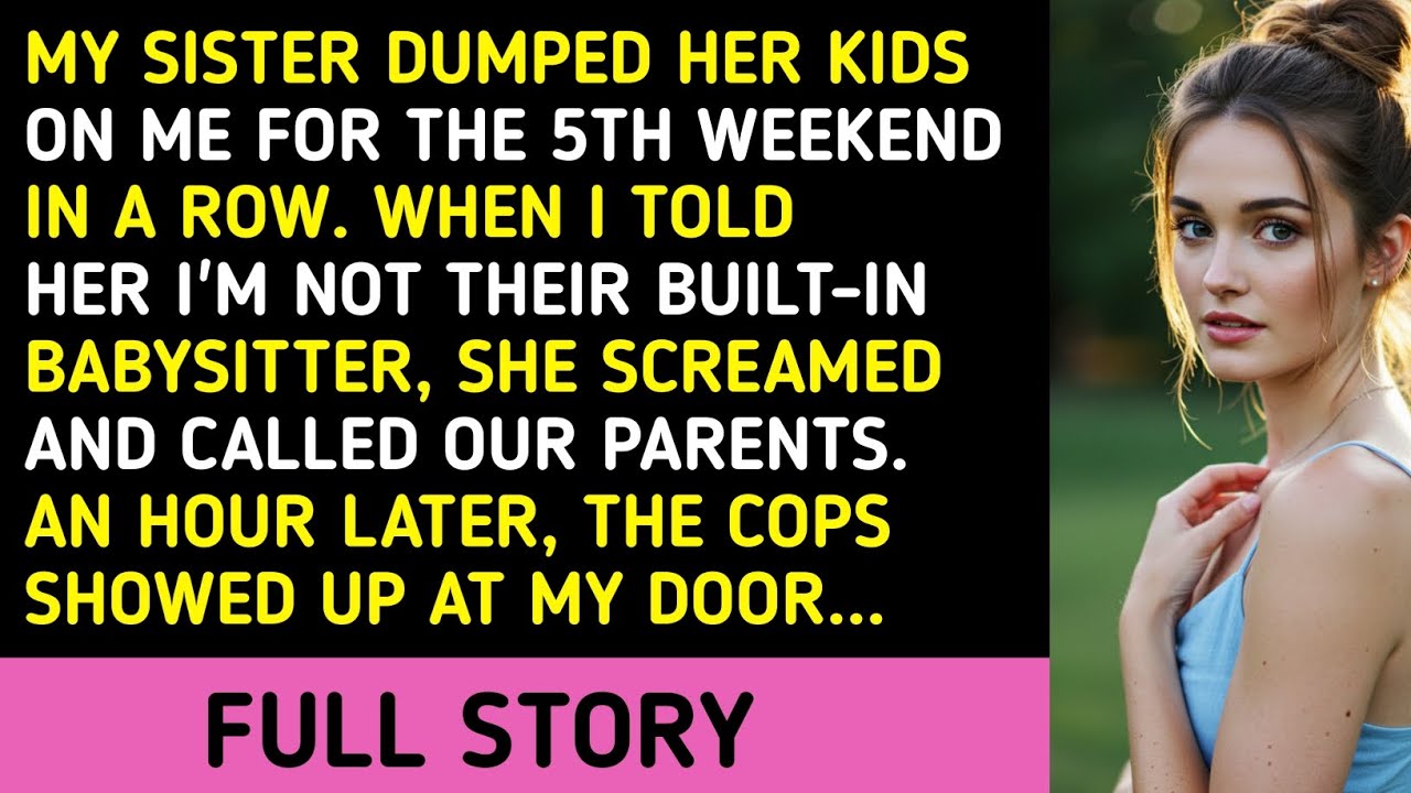 My Sister Dumped Her Kids On Me For The 5th Weekend In A Row. When I Told Her I'm Not Their Built-In