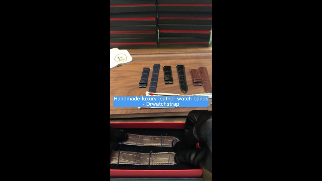 Handmade luxury leather watch bands - Ship to worldwide | Drwatchstrap