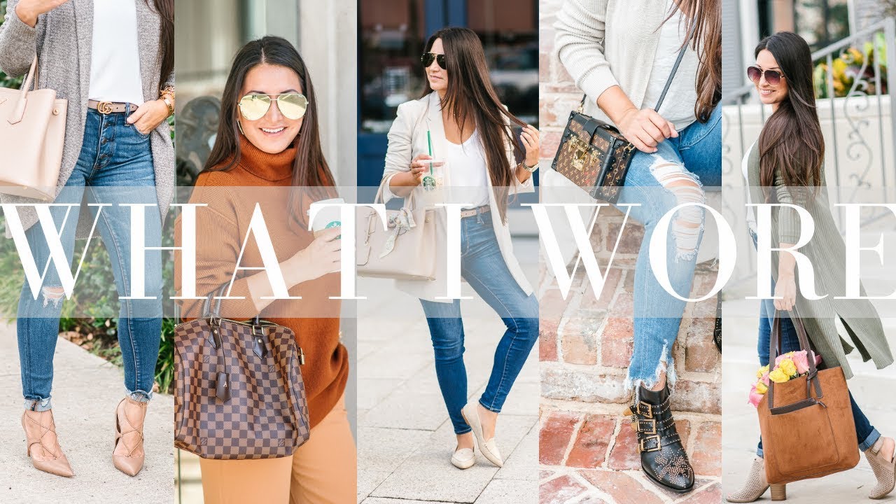 WHAT I WORE - 10 Outfit Ideas | LuxMommy