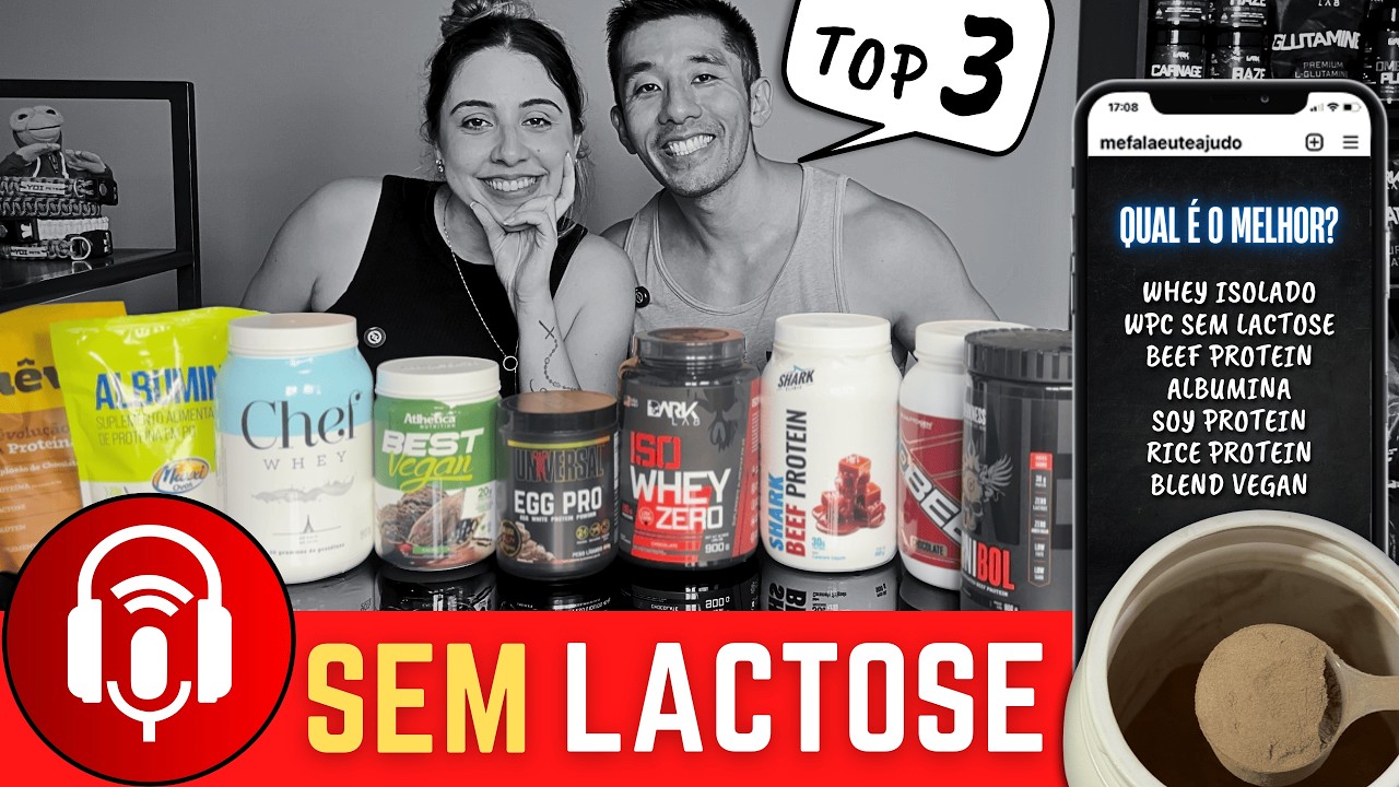 Qual é o Melhor Suplemento Proteico sem Lactose? Whey Protein Isolado, Beef Protein, Vegan Albumina