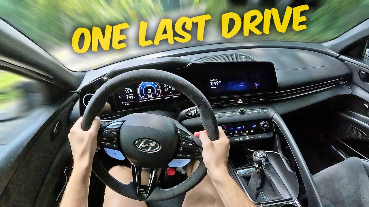 Доработанная Hyundai Elantra N мощностью 340 л.с. | Впечатления от вождения от первого лица