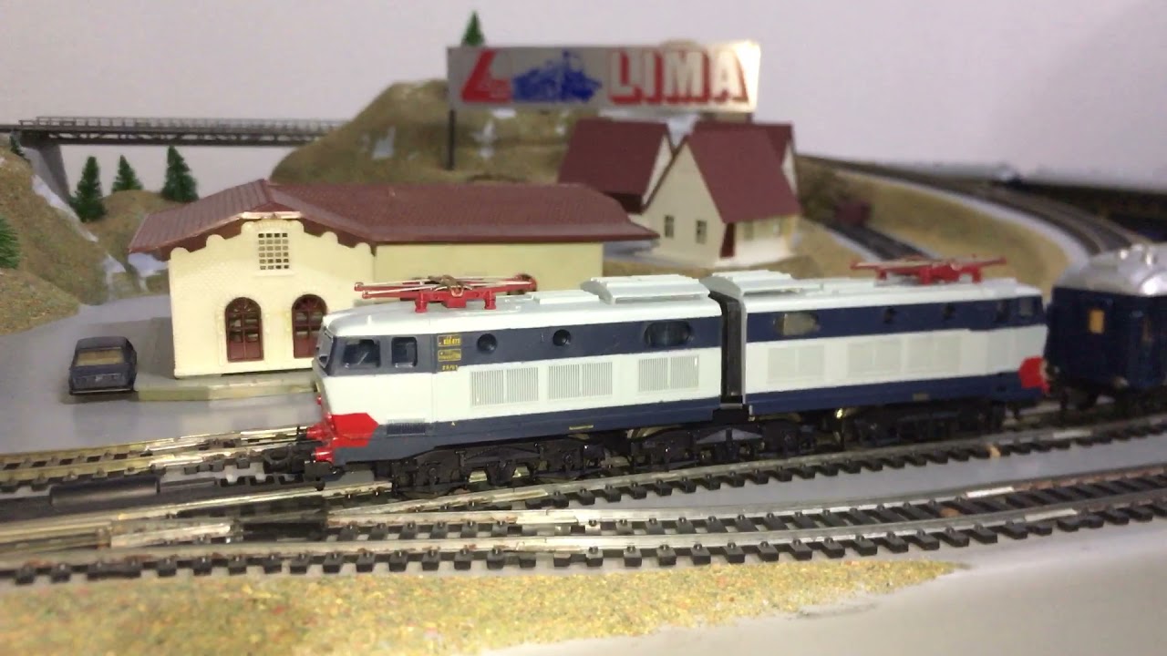 LIMA H0 treno ORIENT EXPRESS CON E 656 art.:107054T su plastico originale LIMA 01/12/2021