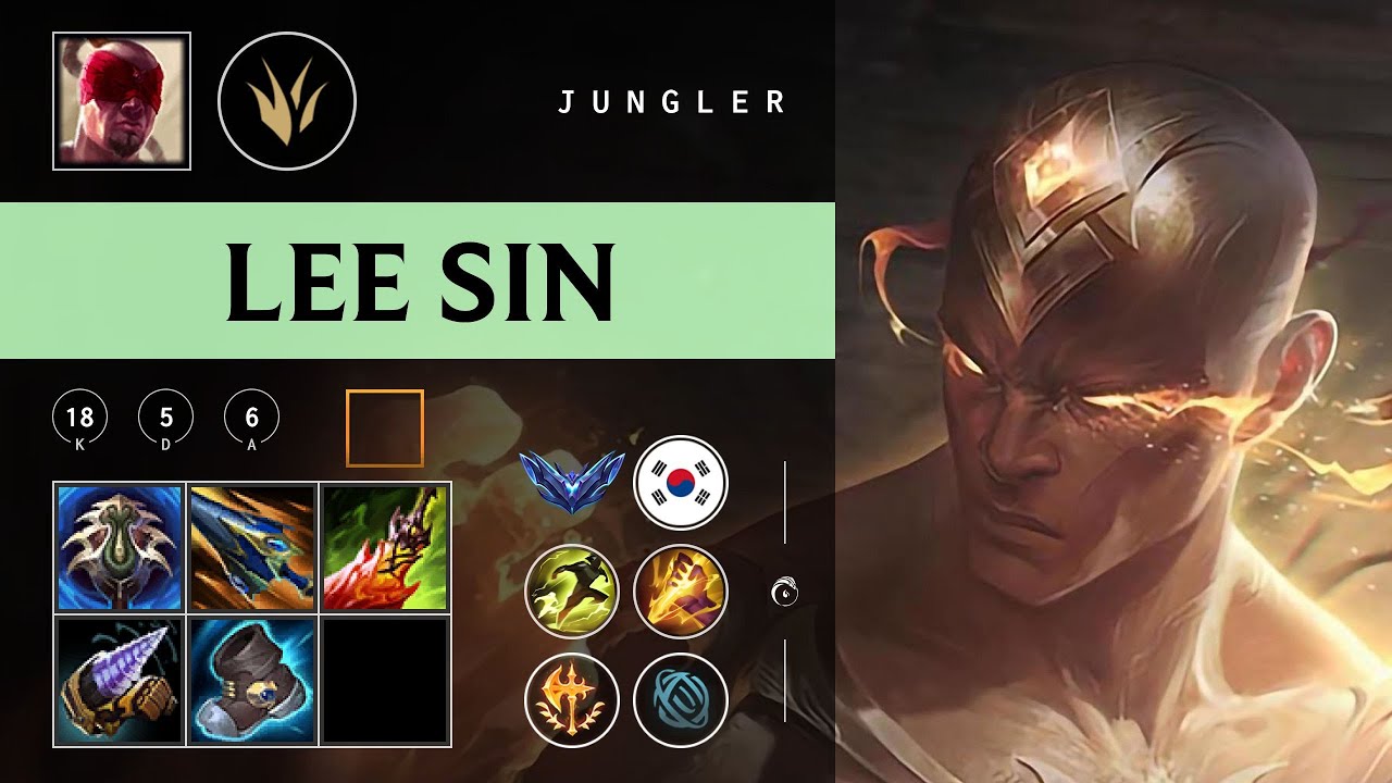 Lee Sin Jungle vs Naafiri - KR Diamond Patch 26.02