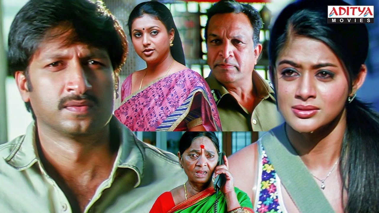 Golimaar Hindi Dubbed Full Movie Scenes | Gopichand | Priyamani | Nassar | Aditya Movies