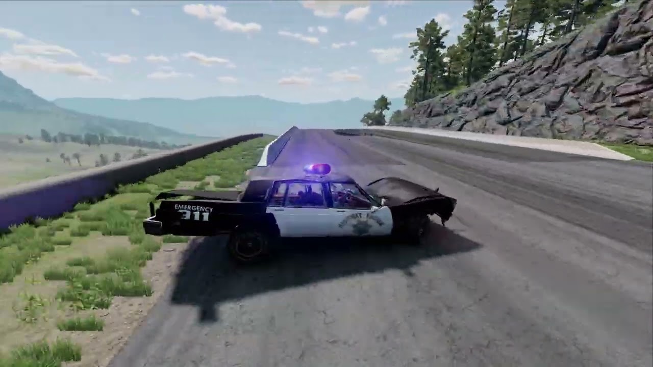I Made The Most American Siren Possible in BeamNG Drive