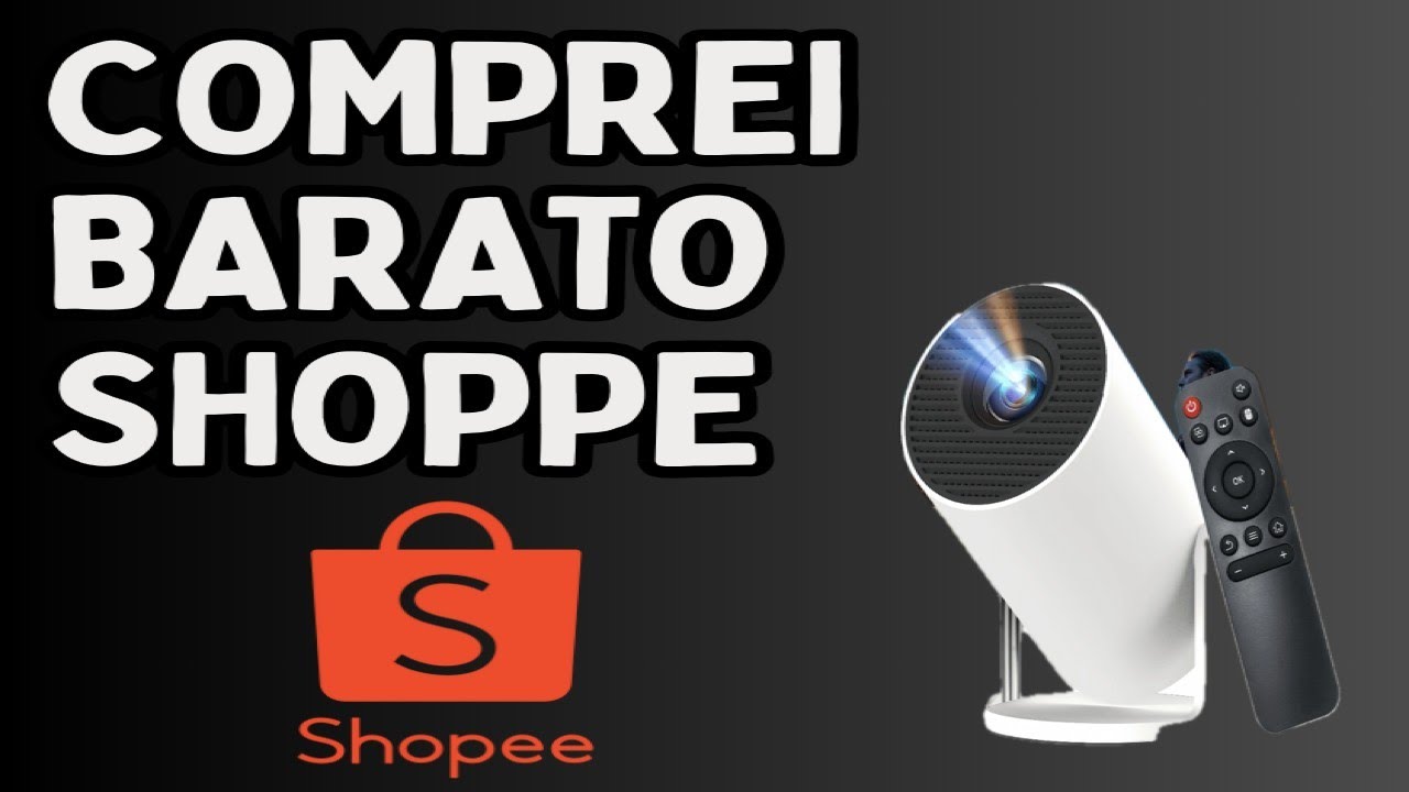 Projetor HY300 INCRIVEL 4K UHD Porttil 2025 - REVIEW TESTADO