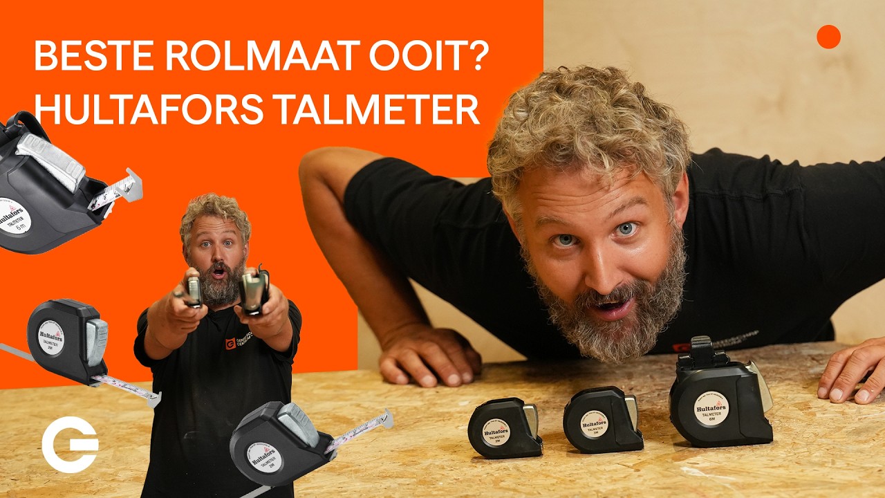 Beste rolmaat OOIT? Hultafors Talmeter rolmaat review