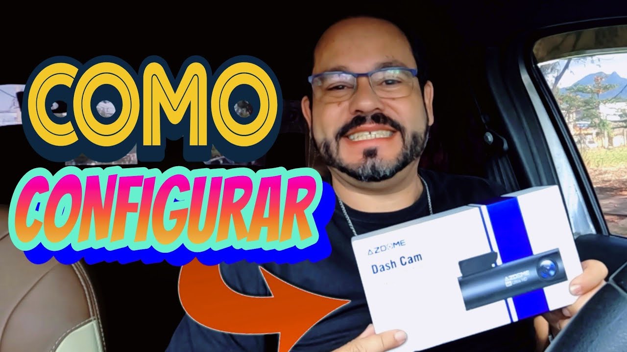 Como CONFIGURAR a câmera DASH CAM M300S no seu CELULAR