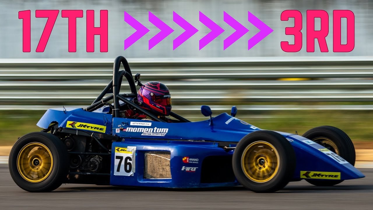 17th to 3rd in 9 Laps! Formula 1300 JK Tyre Novice Cup