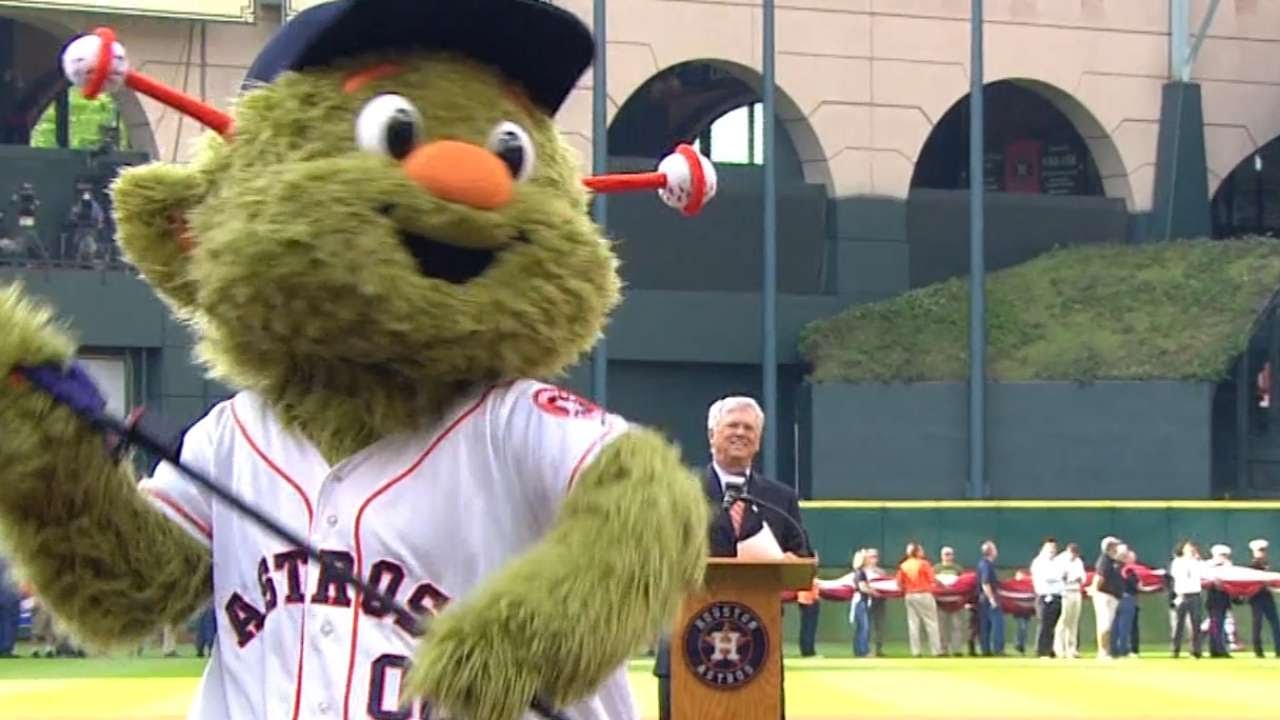Orbit's 2015 Opening Day introduction