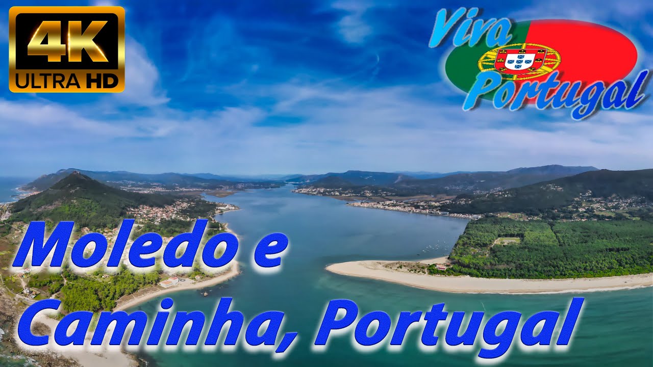 Caminha e Moledo, Portugal (2020, 4K, Ultra HD)