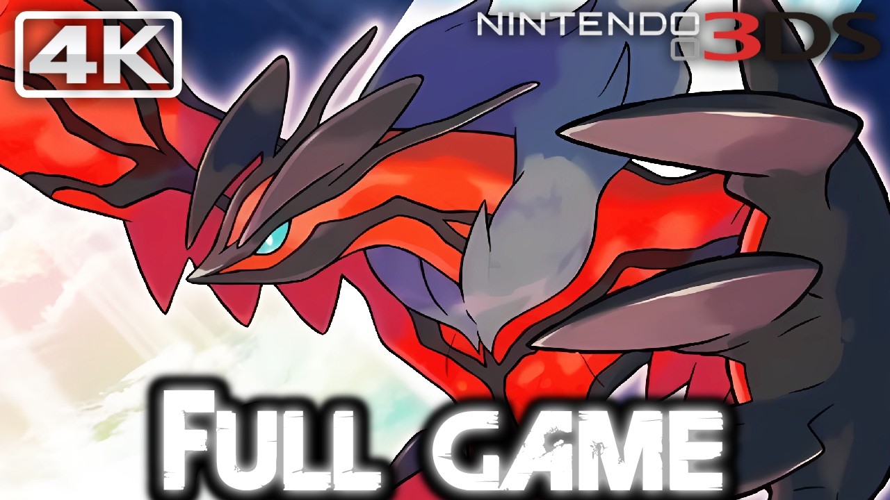 POKÉMON Y Gameplay Walkthrough FULL GAME (4K 60FPS) No Commentary