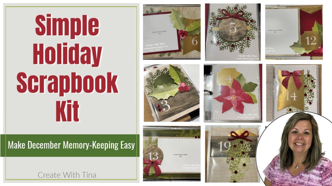 Stampin&rsquo; Up! Daily December Kit | Scrapbook Layouts Made Simple!
