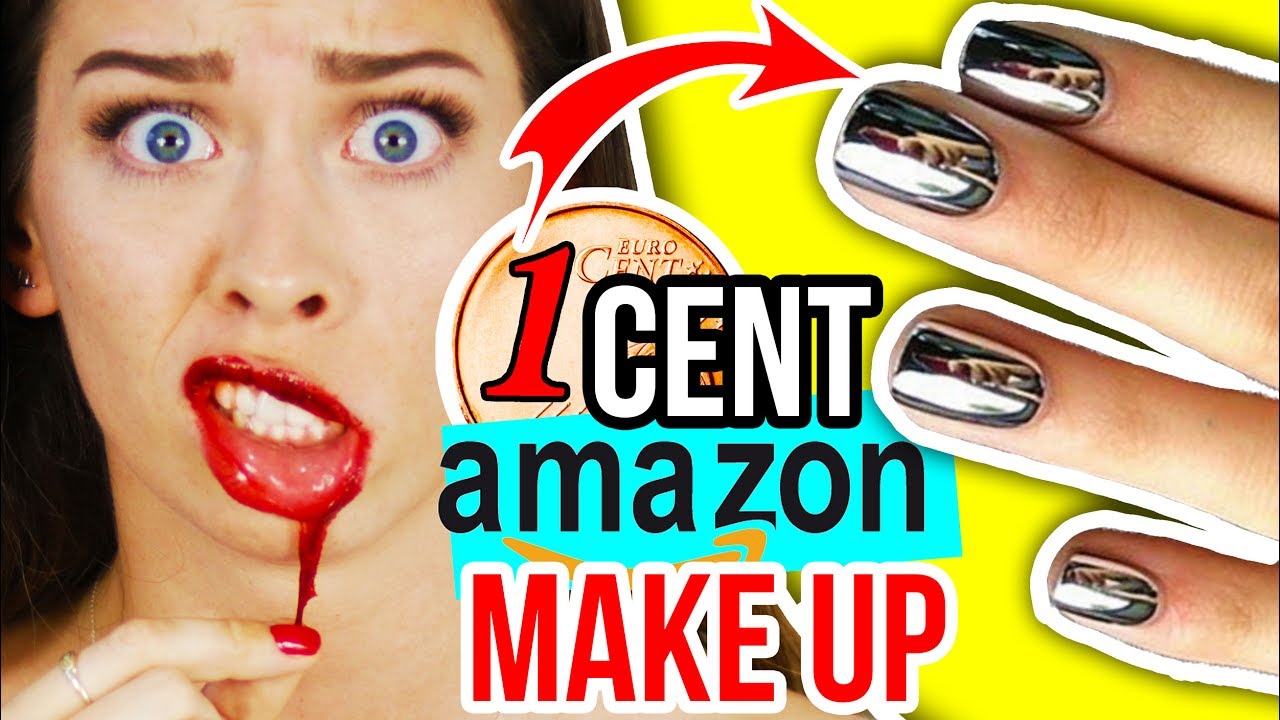 IRRE 1 CENT AMAZON BEAUTY PRODUKTE im LIVE TEST!! 😱😍 MAKE UP HAUL!