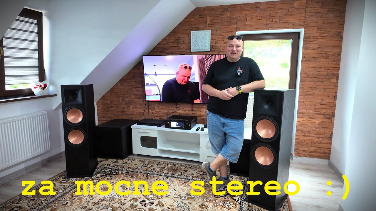 potęga mocy! - Arcam SA 45 plus Klipsch RF 7 plus dwa suby!