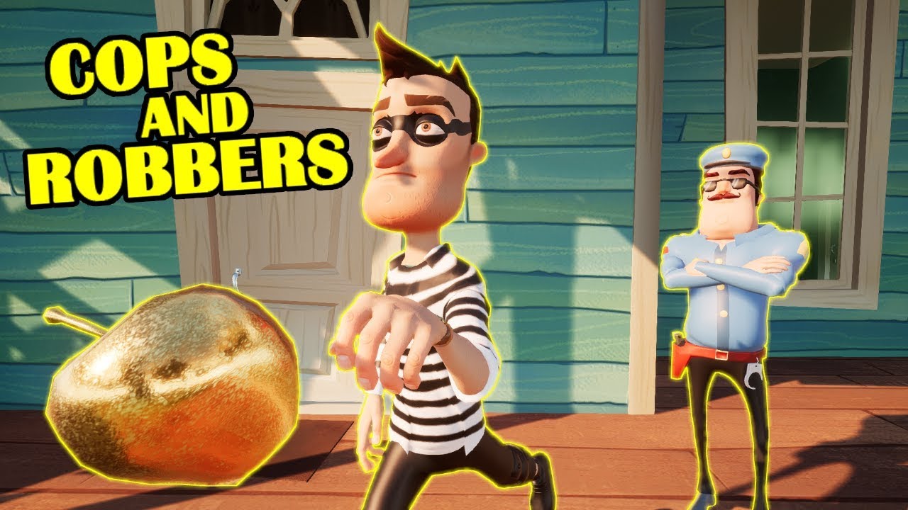 COPS AND ROBBERS HELLO NEIGHBOR | Hello Neighbor Mod