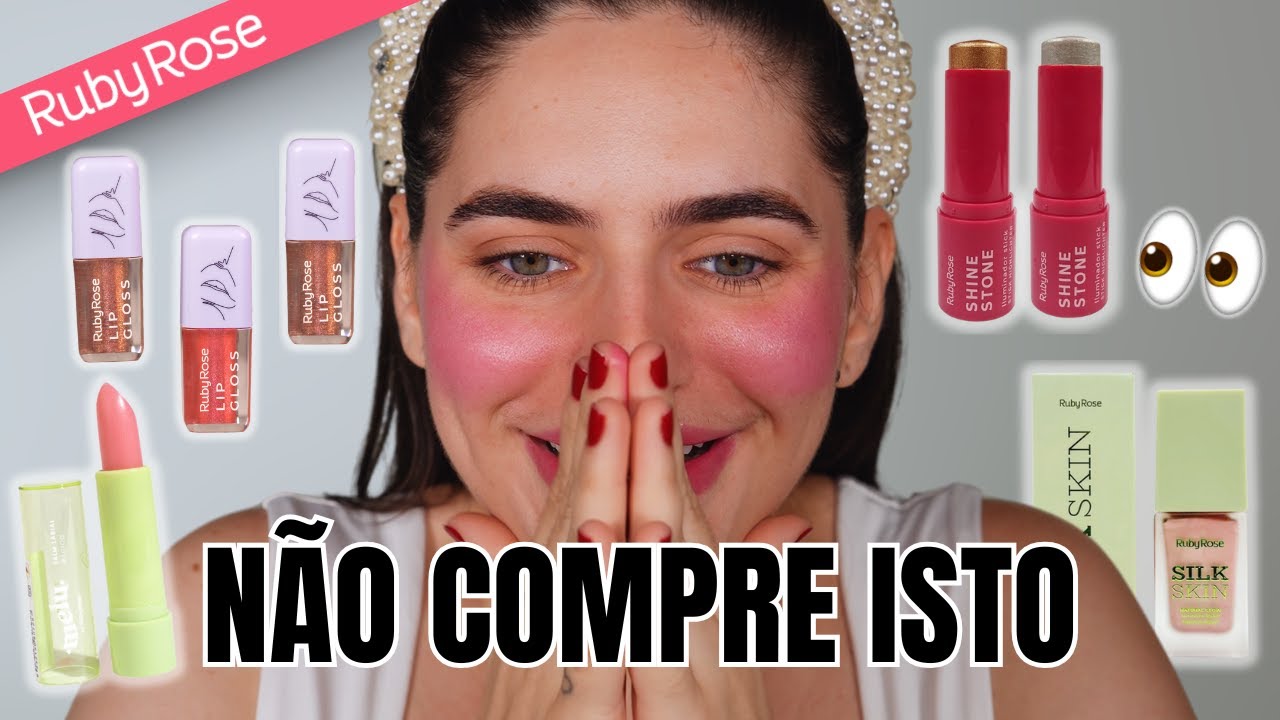 testei MAKES SURPRESAS DA RUBY ROSE - não esperava por isso!!