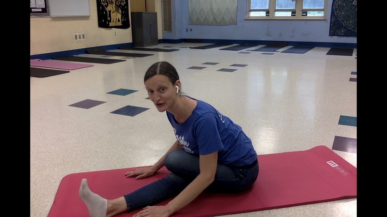 Yoga in Jeans (Seated)