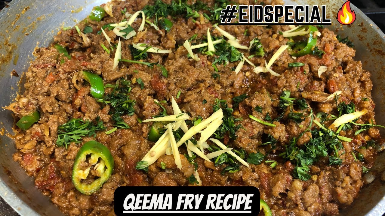 Beef Keema Recipe | Quick Fry Qeema Eid Special Recipe by Ayesha's Kitchen