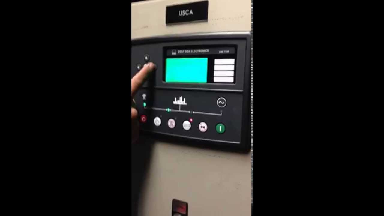 Tutorial de operação da controladora DSE 7320