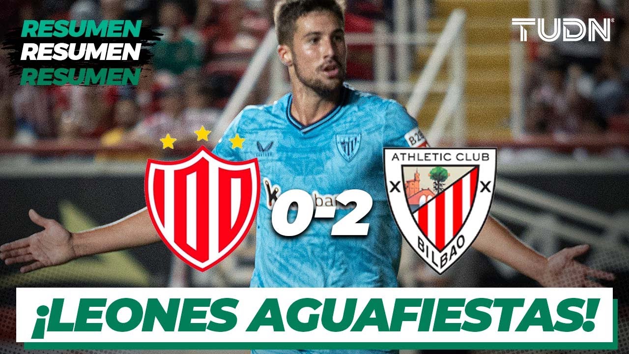Resumen y goles | Necaxa 0-2 Atlhetic Bilbao | Amistoso Internacional | TUDN