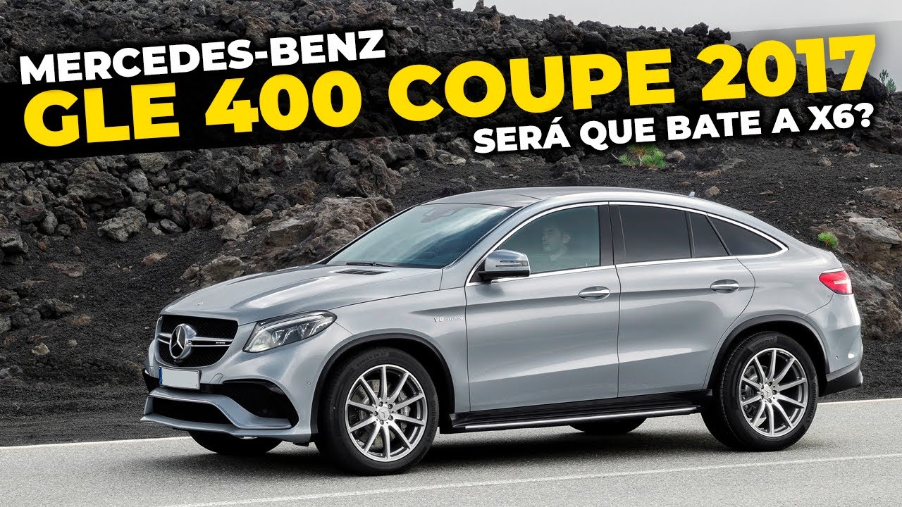 Guia de Compra: Mercedes-Benz GLE Coupe 400 3.0 V6 2017 | X6 É MELHOR?