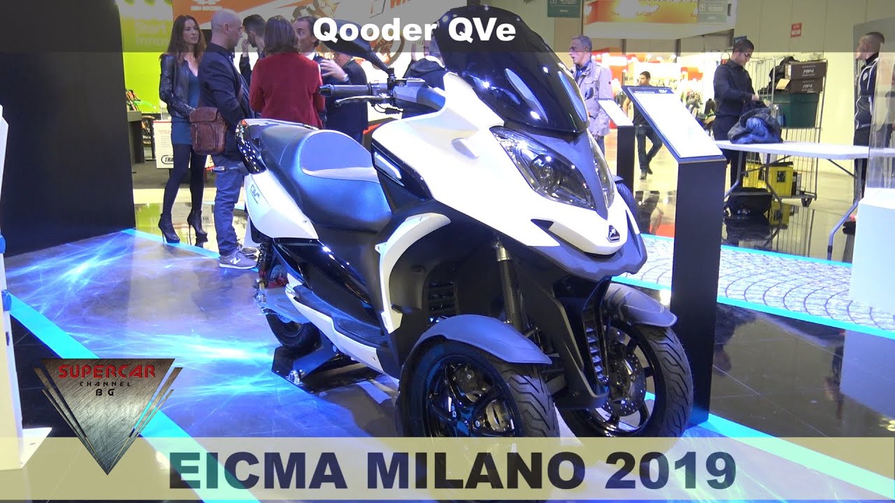 2020 All New Qooder QVE Walkaround EIcma 2019 Fiera Milano Rho