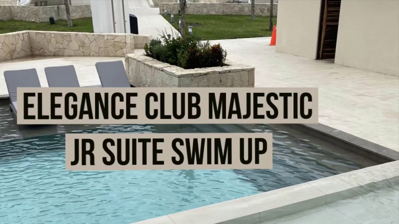 Majestic Elegance Costa Mujeres- ELEGANCE CLUB MAJESTIC JR SUITE SWIM UP - Room Tour #3009
