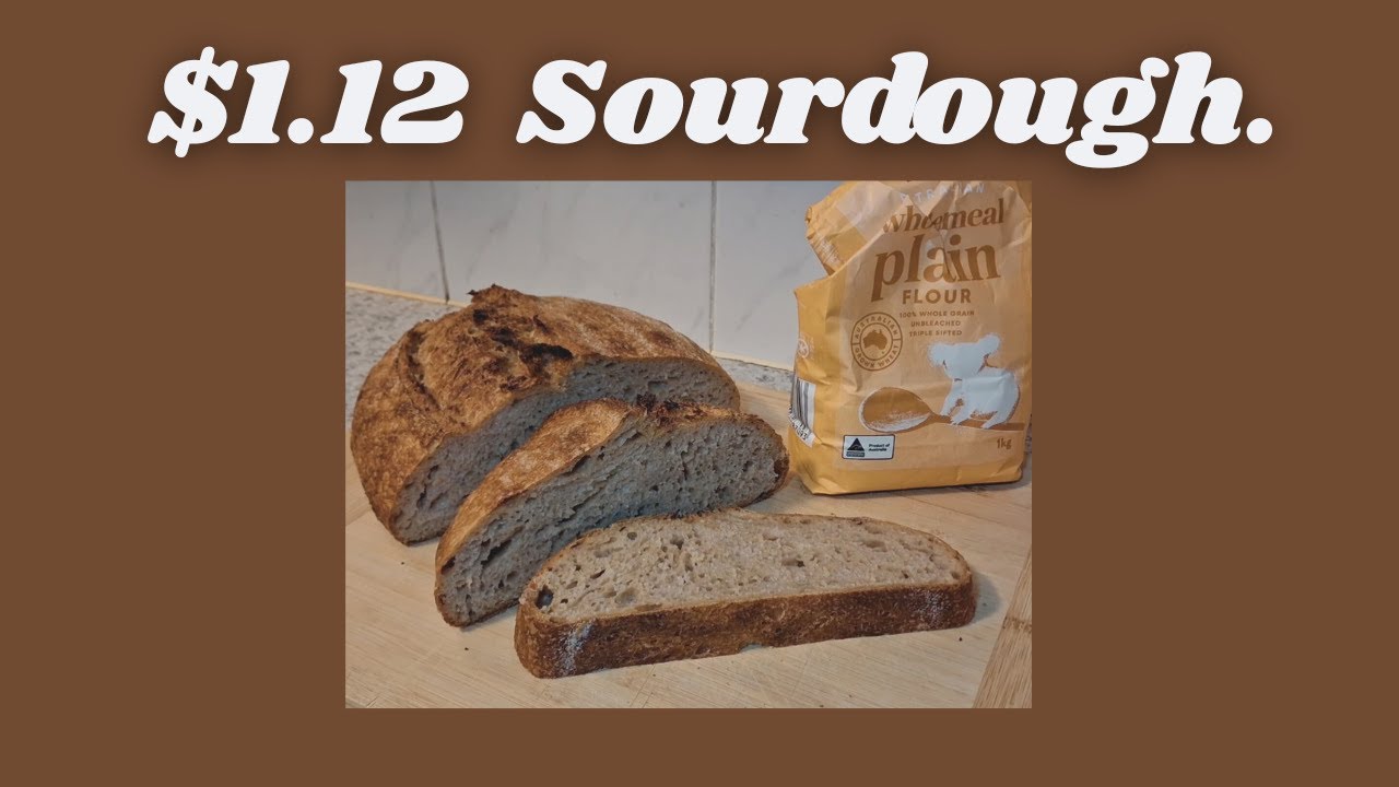 $ourdough for $1.12 | Start To Finish | COL | Frugal Living