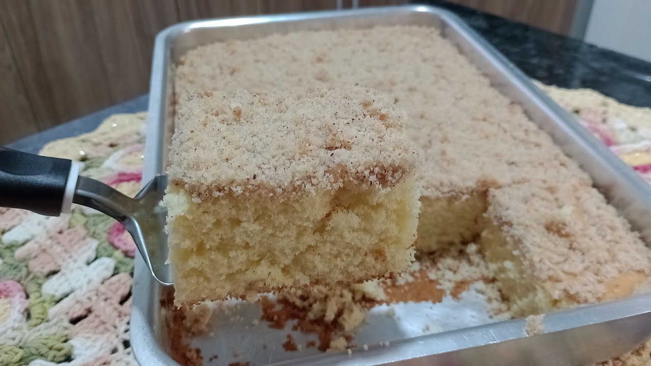 CUCA SIMPLES DE FAROFA, Rápido e fácil,super fofinha 😋