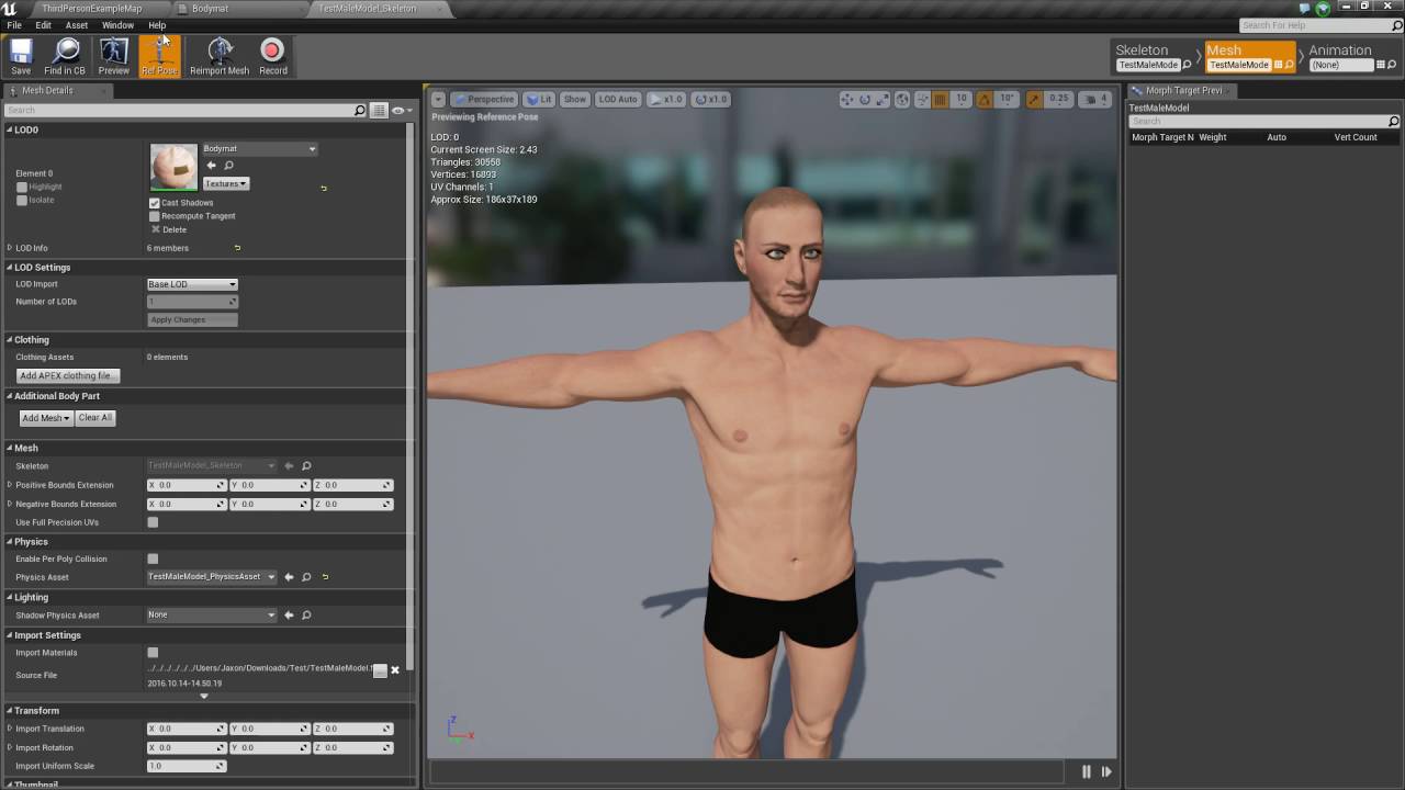 Unreal Engine 4 - Mixamo To Unreal Engine 4 - UE4 Import