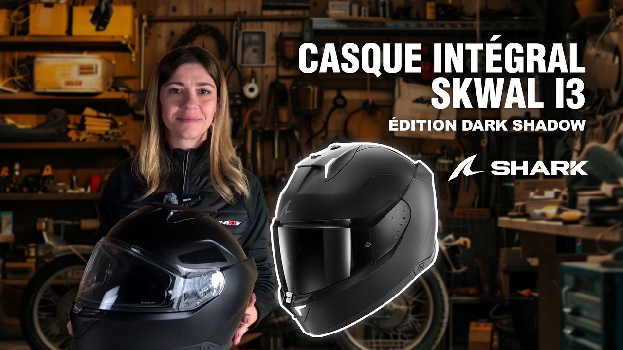 Test du casque intégral Shark Skwal I3 par Déborah de Moto Axxe France