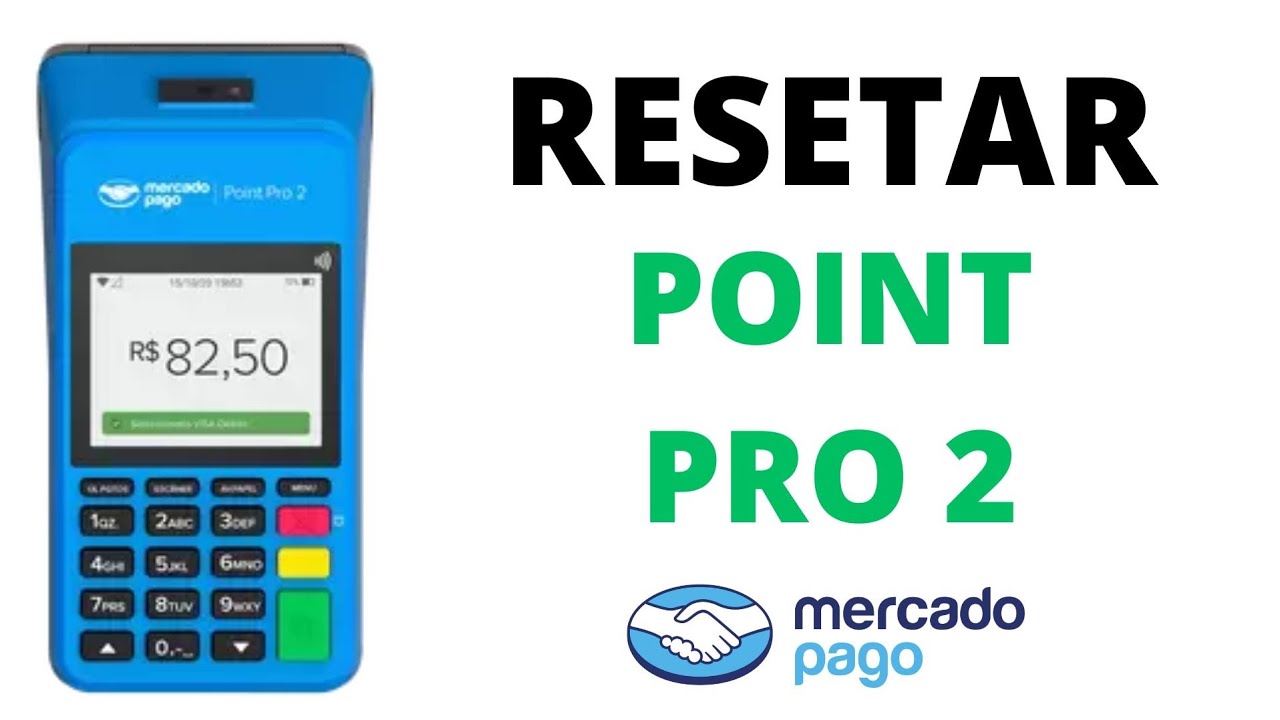 MERCADO PAGO - Como Resetar Máquina de Cartão Point Pro 2