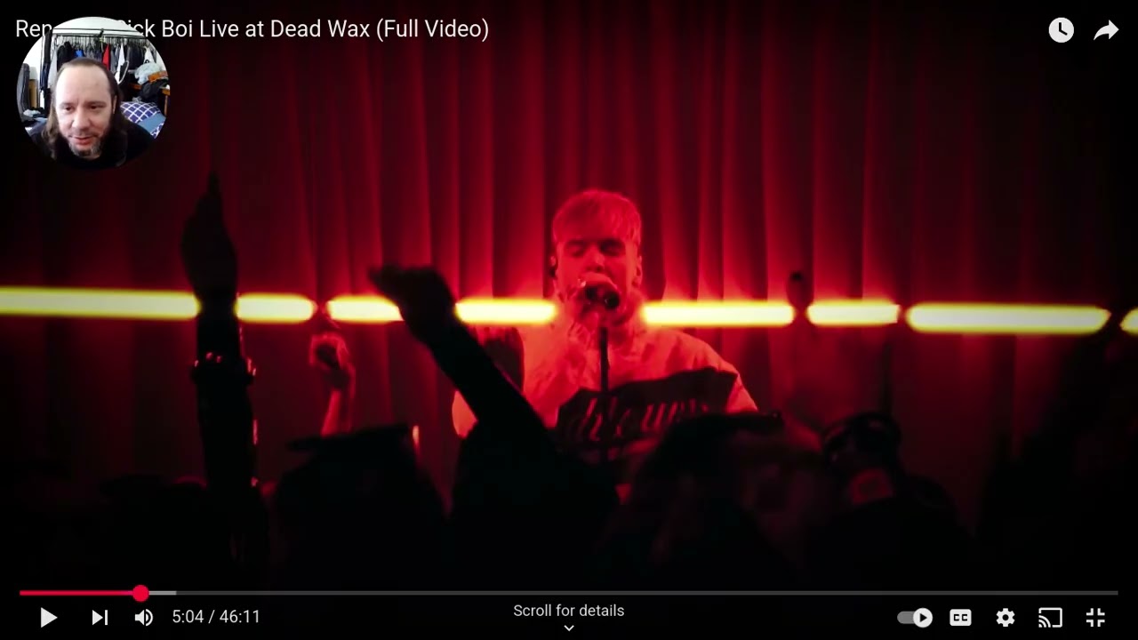 Ren Live at DeadWax reaction 2nd try