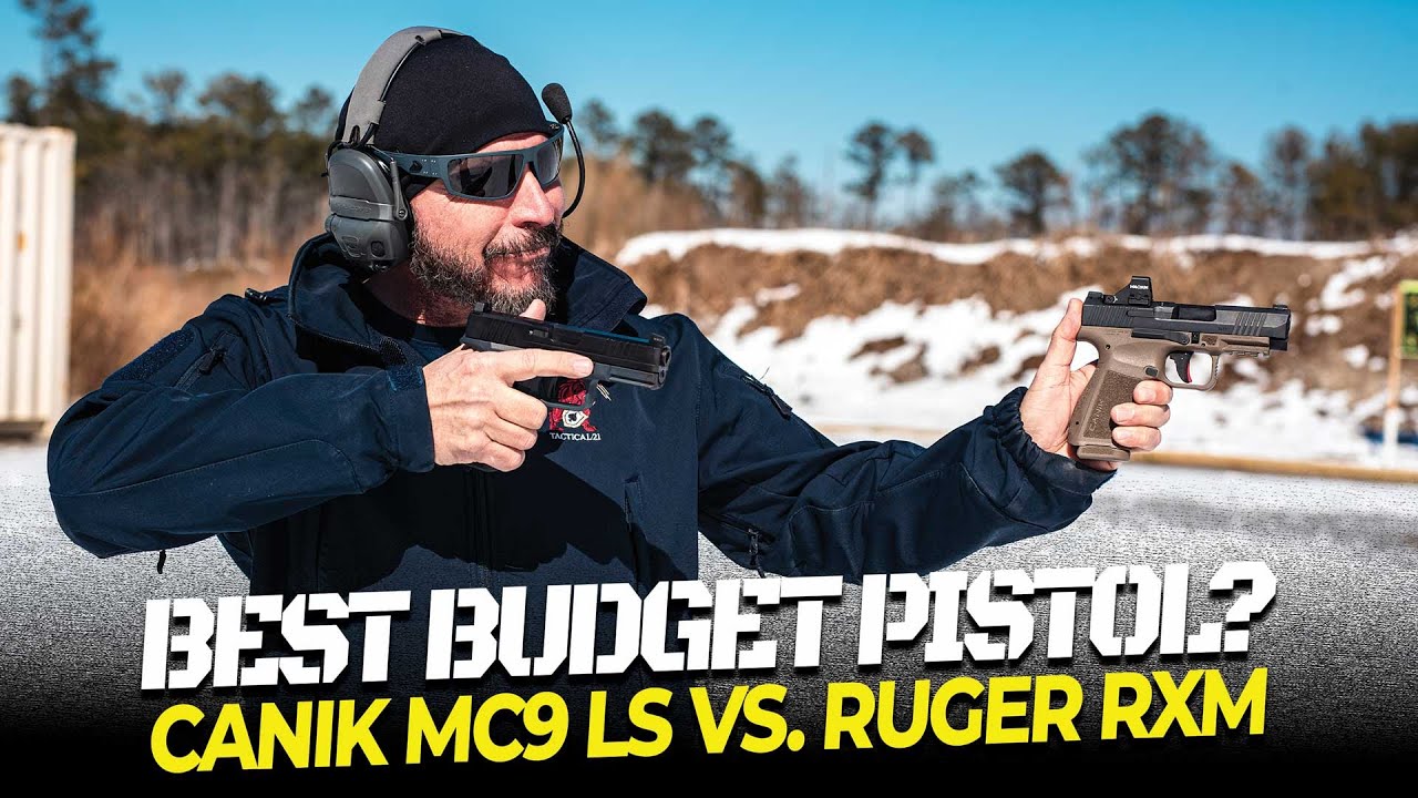Canik MC9 LS против Ruger RXM — какой бюджетный пистолет победит?