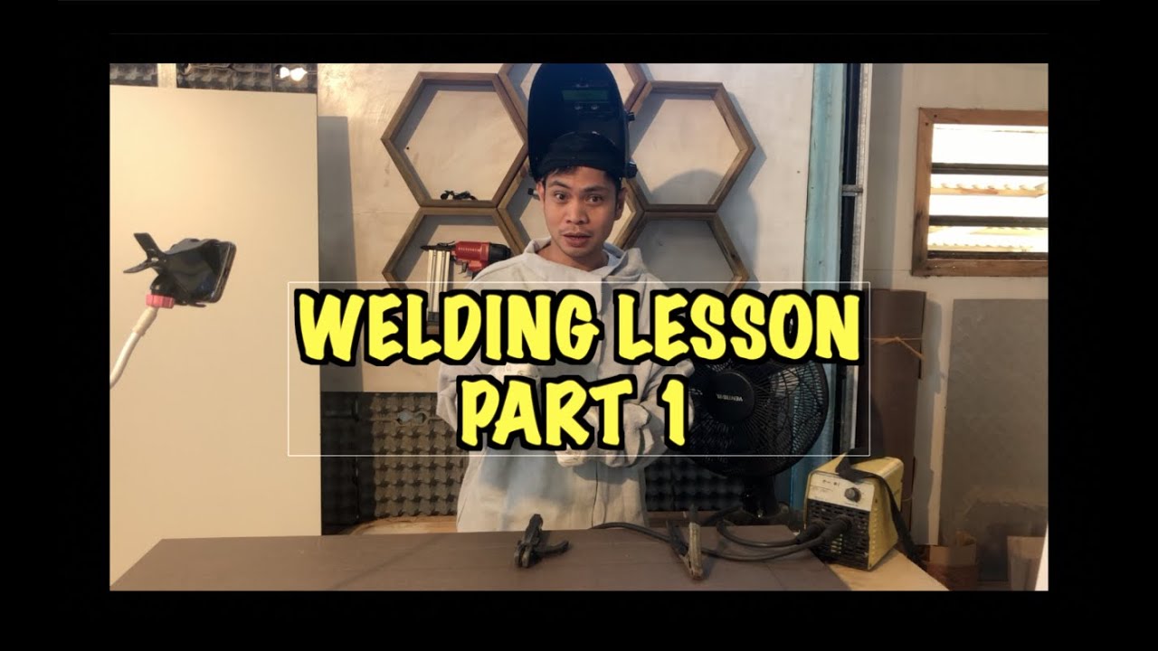 Pinoy Welding Lesson Part 1 | Step by Step Tutorial
