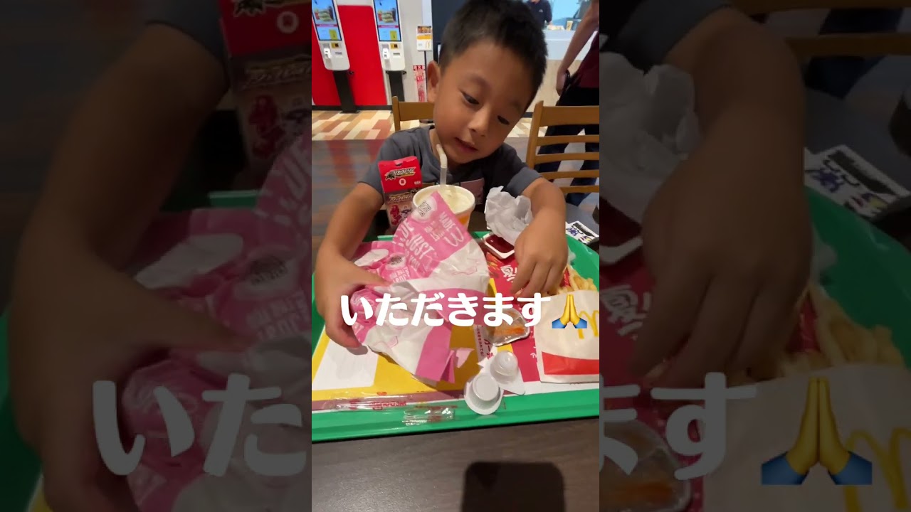 マックアドベンチャーでおしごと体験してきたよ☆#5歳児 #マックアドベンチャー#お仕事体験 #マクドナルド #男の子 