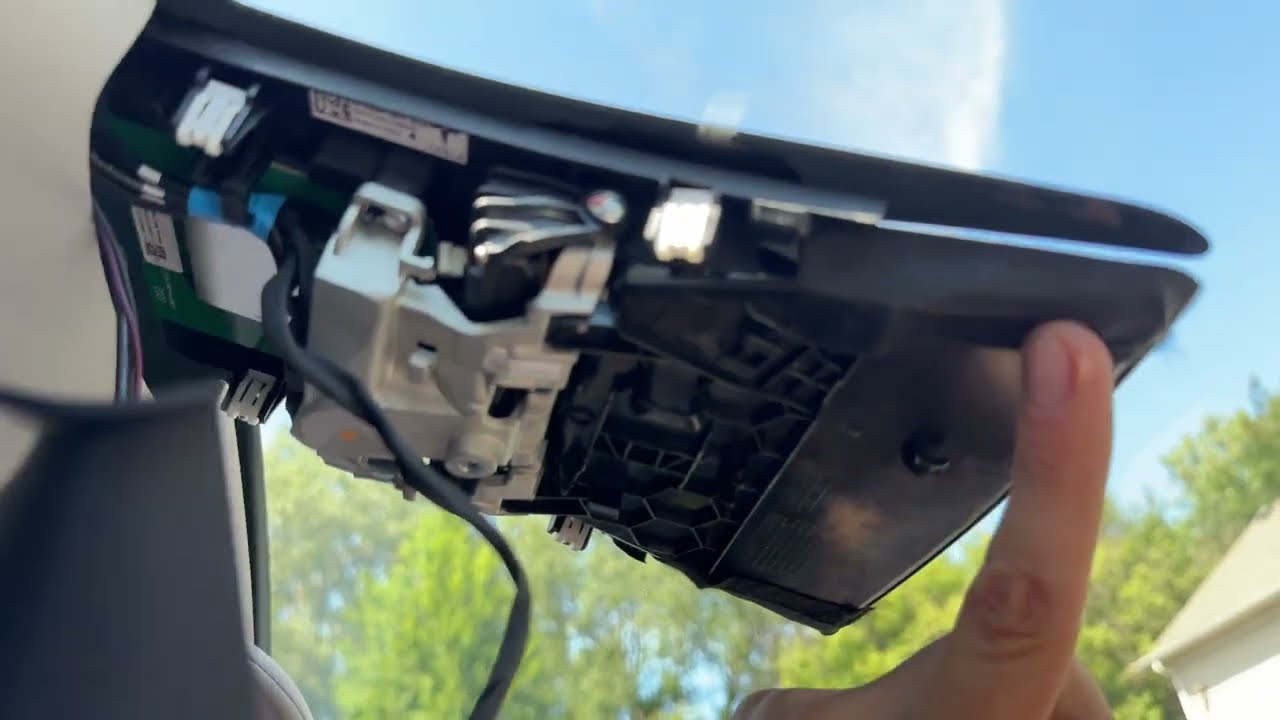 Tesla Model Y Triple Camera/Rear View Mirror Area Rattle Fix