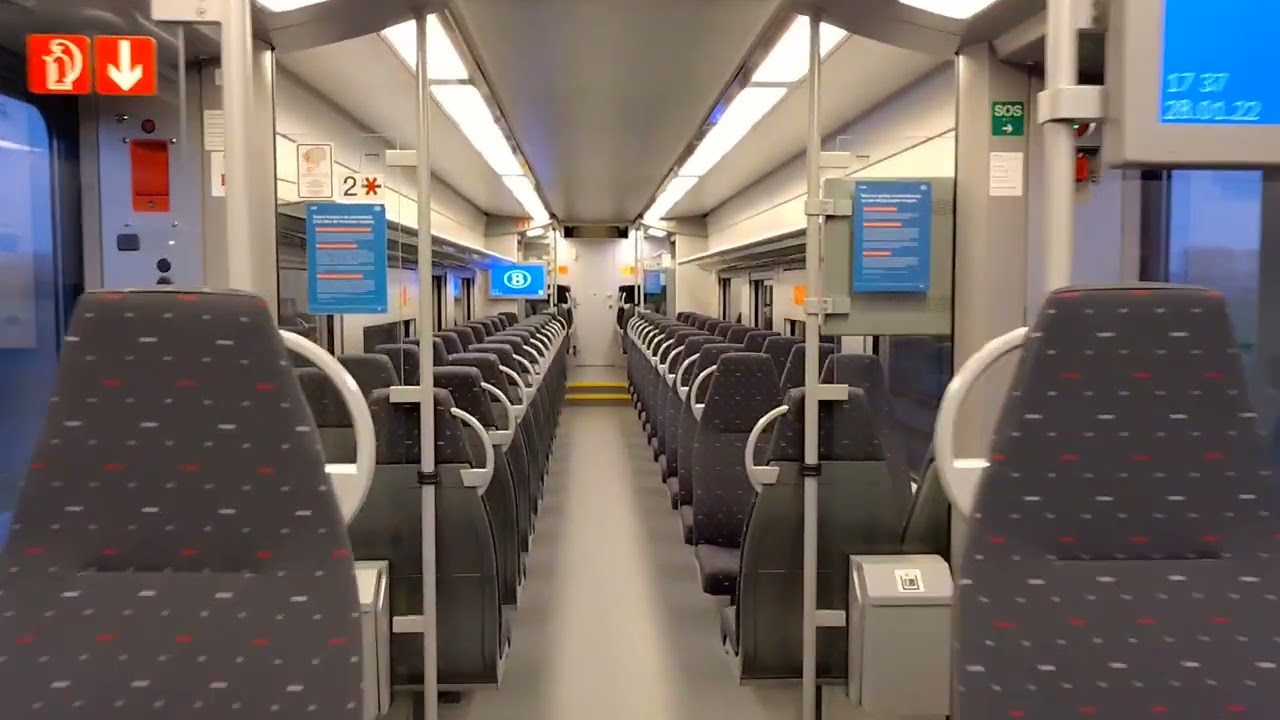 Interior NMBS MS08 Desiro 08076. (28/01/2022)