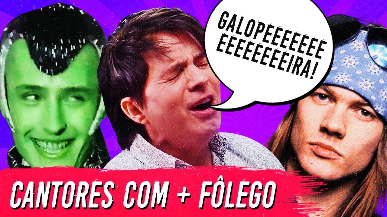 7 Cantores com MAIS FÔOOOOOOOOOLEGO! 🎤 😱