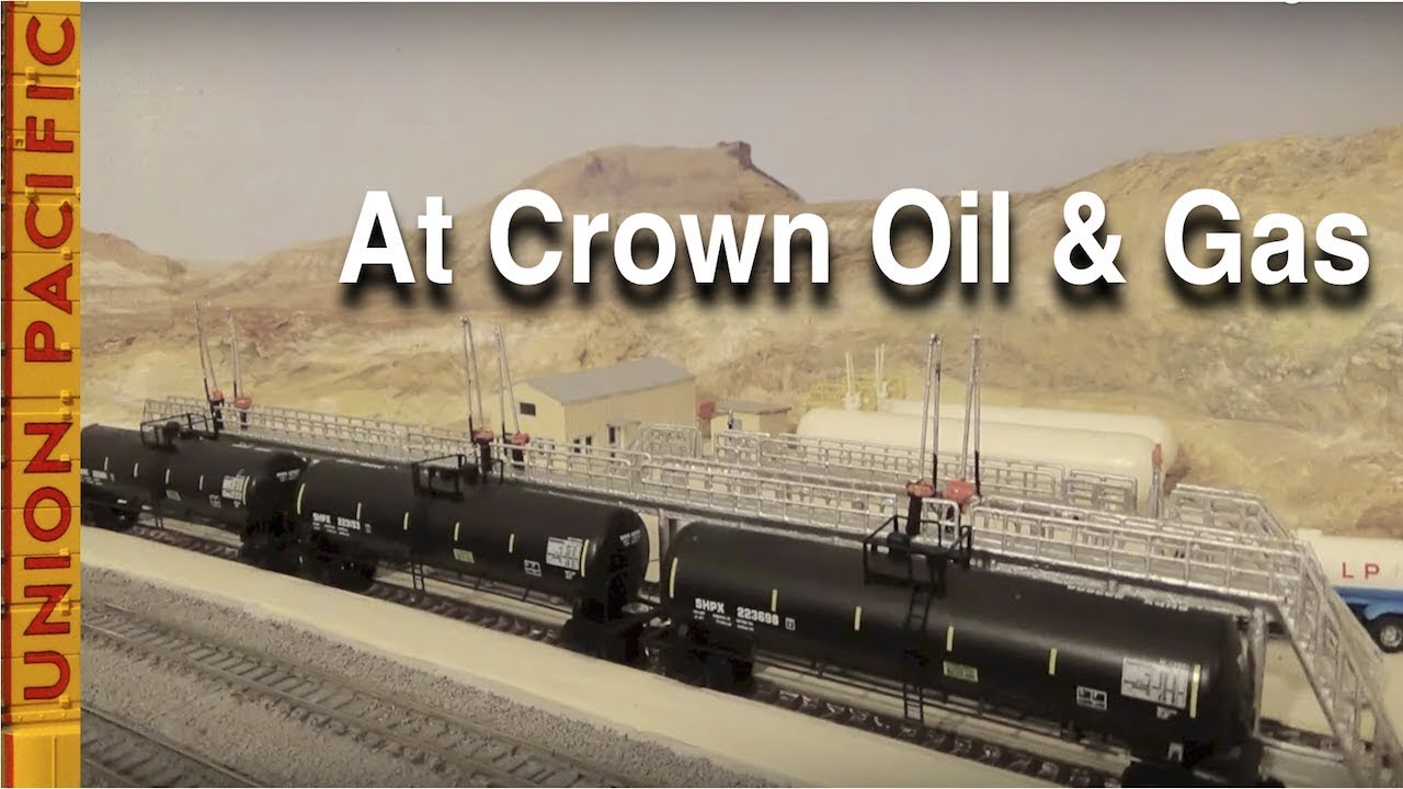 1 - Switching at Crown Oil & Gas on My N-Scale Layout