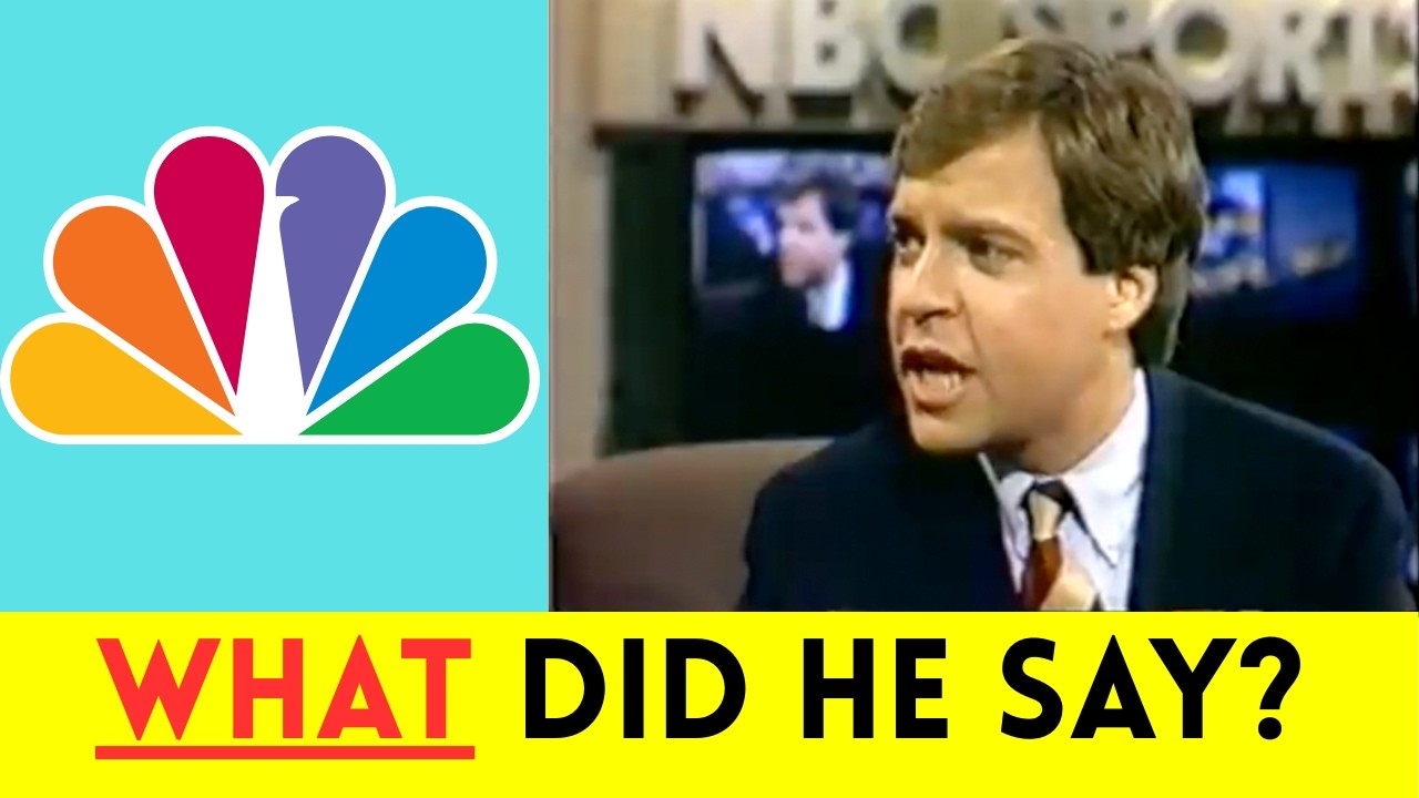 The DUMBEST BROADCASTING CONTROVERSY in NBC HISTORY | Patriots at Raiders (1985)