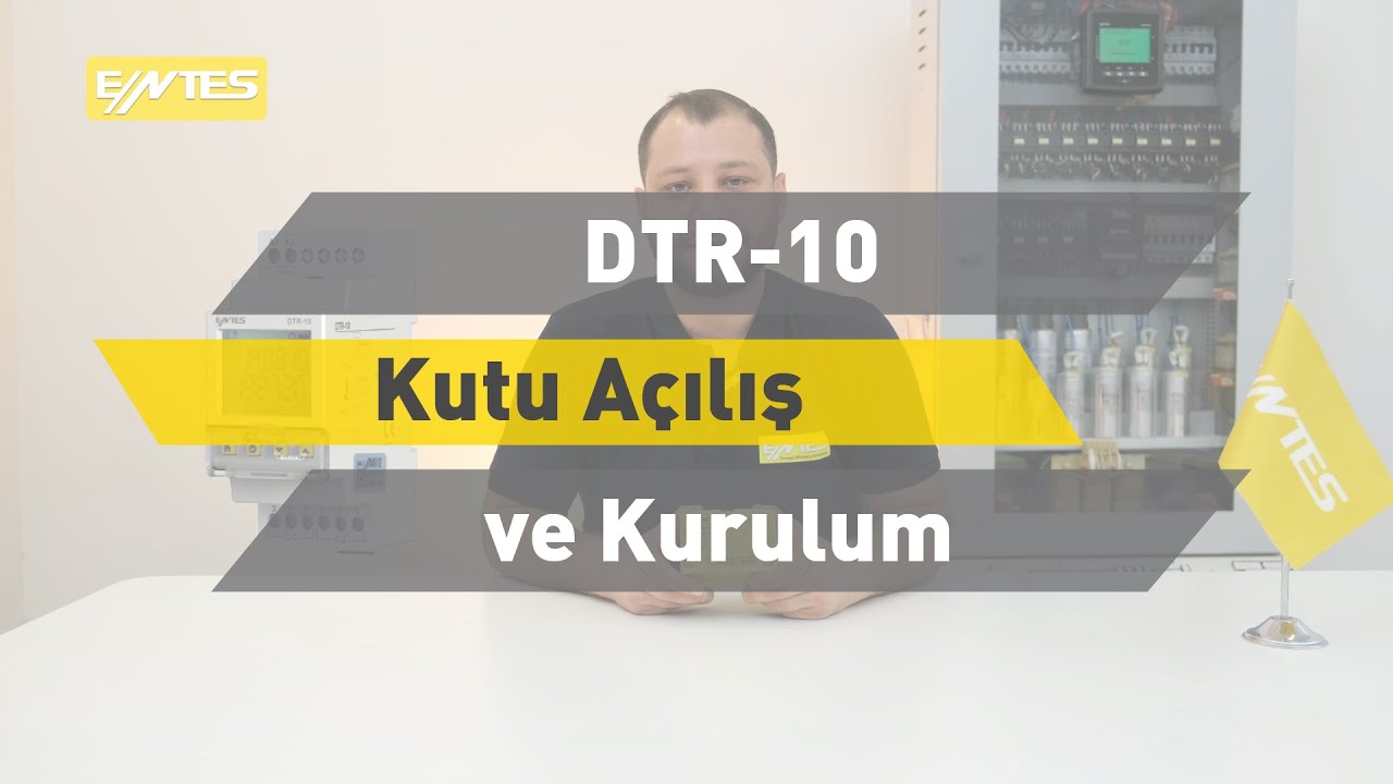 DTR-10  Astronomik Zaman Rölesi Kutu Açılış ve Kurulum