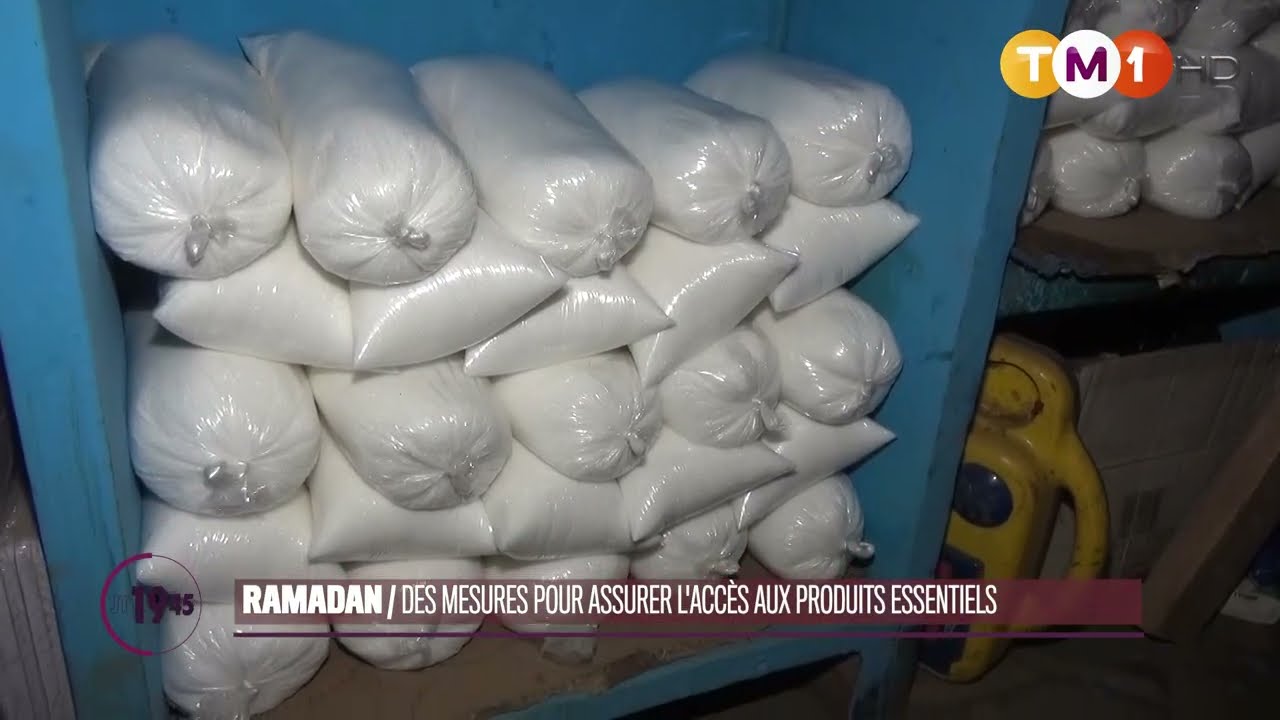 TM1 News - Ramadan : Des mesures pour assurer l’accès aux produits essentiels