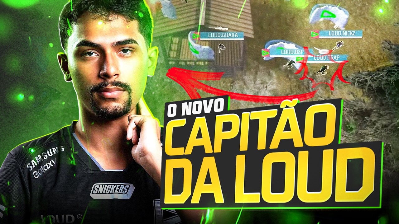 TRAP, O CEIFADOR DA LOUD | AS JOGADAS INSANAS DO NOVO CAPITÃO DA LOUD FREE FIRE